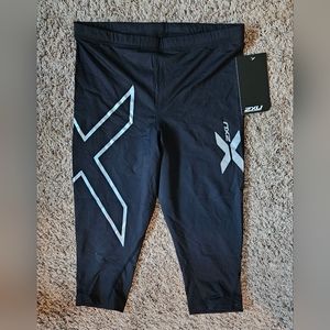 Large - 2XU PWX Compression 3/4 Tights for women